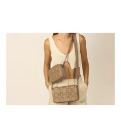 Bolso Bandolera Con Solapa Trenzada Rebeca-Salvador Bachiller Clearance