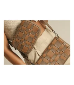 Bolso Bandolera Con Solapa Trenzada Rebeca-Salvador Bachiller Clearance