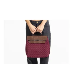 Bolso Mochila Solapa Plisado Trenza Christine-Salvador Bachiller Clearance