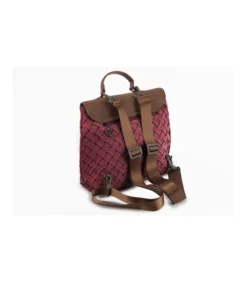 Bolso Mochila Solapa Plisado Trenza Christine-Salvador Bachiller Clearance