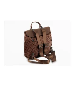 Bolso Mochila Solapa Plisado Trenza Christine-Salvador Bachiller