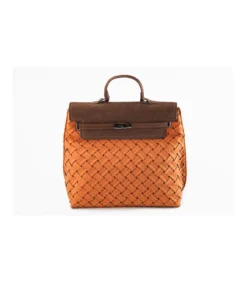 Bolso Mochila Solapa Plisado Trenza Christine-Salvador Bachiller Hot
