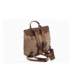 Bolso Mochila Solapa Plisado Trenza Christine-Salvador Bachiller Clearance