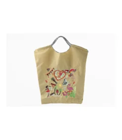 Bolso Plegable Bordado Tropical Bolsos Plegable-Salvador Bachiller New