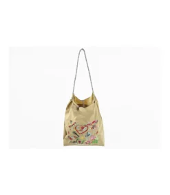 Bolso Plegable Bordado Tropical Bolsos Plegable-Salvador Bachiller New