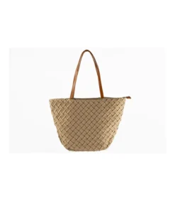 Bolso Tote Plisado Trenza Christine-Salvador Bachiller Outlet