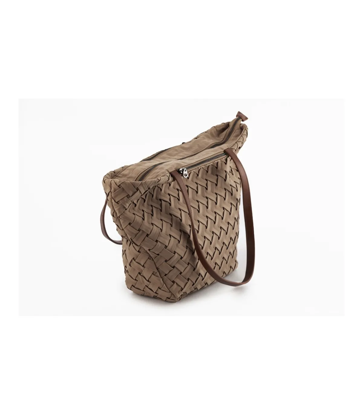 Bolso Tote Plisado Trenza Christine-Salvador Bachiller Clearance