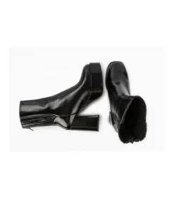 Botin Con Tacon Charol Mauve-Salvador Bachiller Outlet