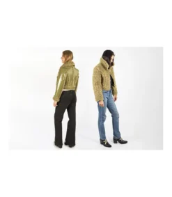 Chaqueta Corta Charol Reversible-Salvador Bachiller Clearance
