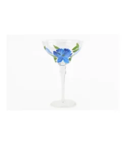 Copa Margarita Pintado A Mano Flores Love&home-Salvador Bachiller Clearance
