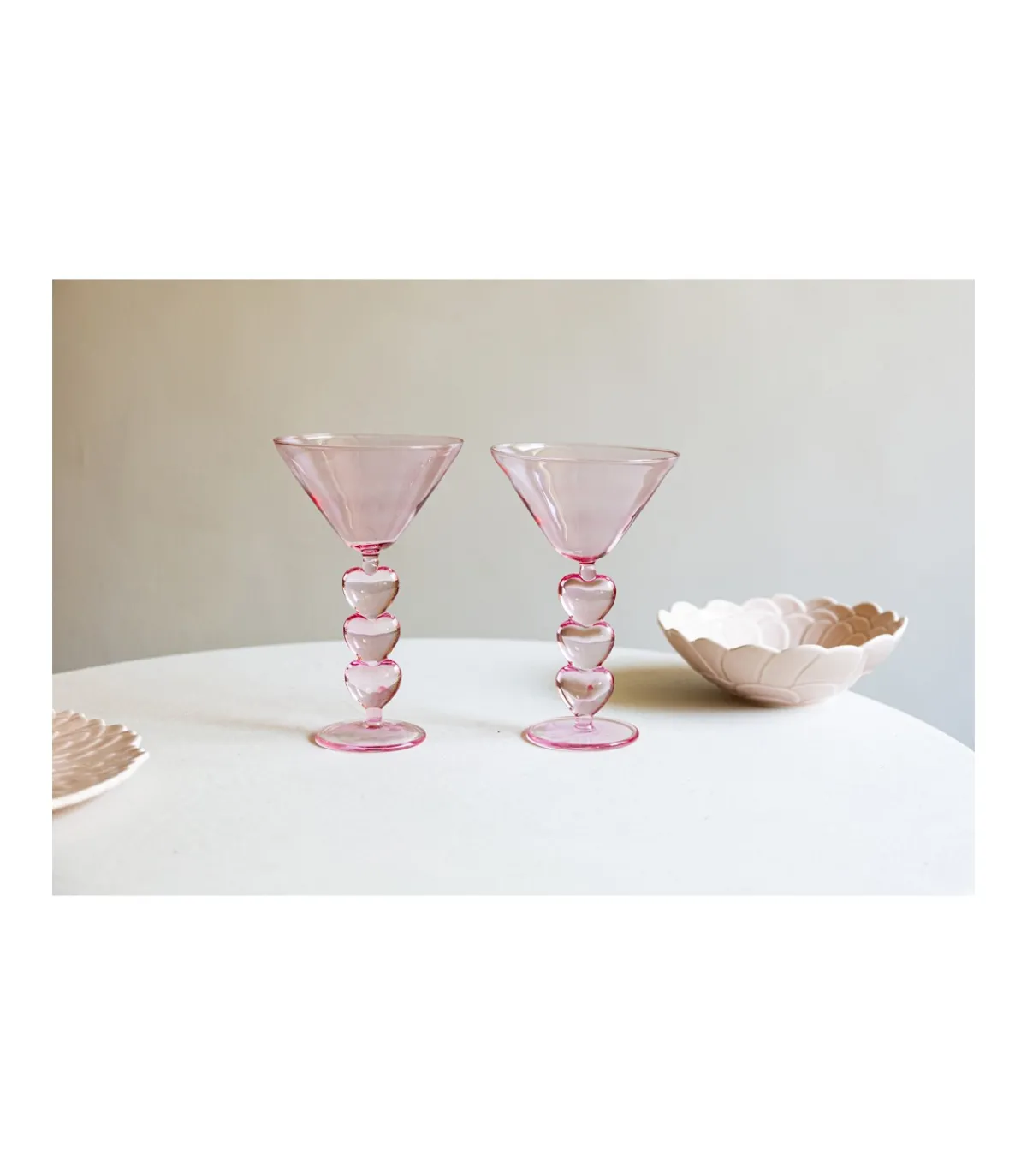 Copa Martini Corazones 17.5x11.8cm 200ml Love&home-Salvador Bachiller