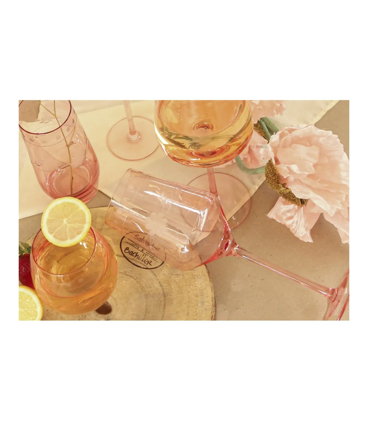 Copa Tallado 500ml Love&home-Salvador Bachiller Clearance