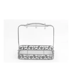 Expositor Cesta De 6 Vasos Y Platos 30x27.5x18cm Love&home-Salvador Bachiller Outlet