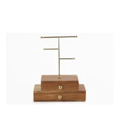 Expositor De Joyas 2 Cajones 25.5x11x32cm Love&home-Salvador Bachiller Clearance