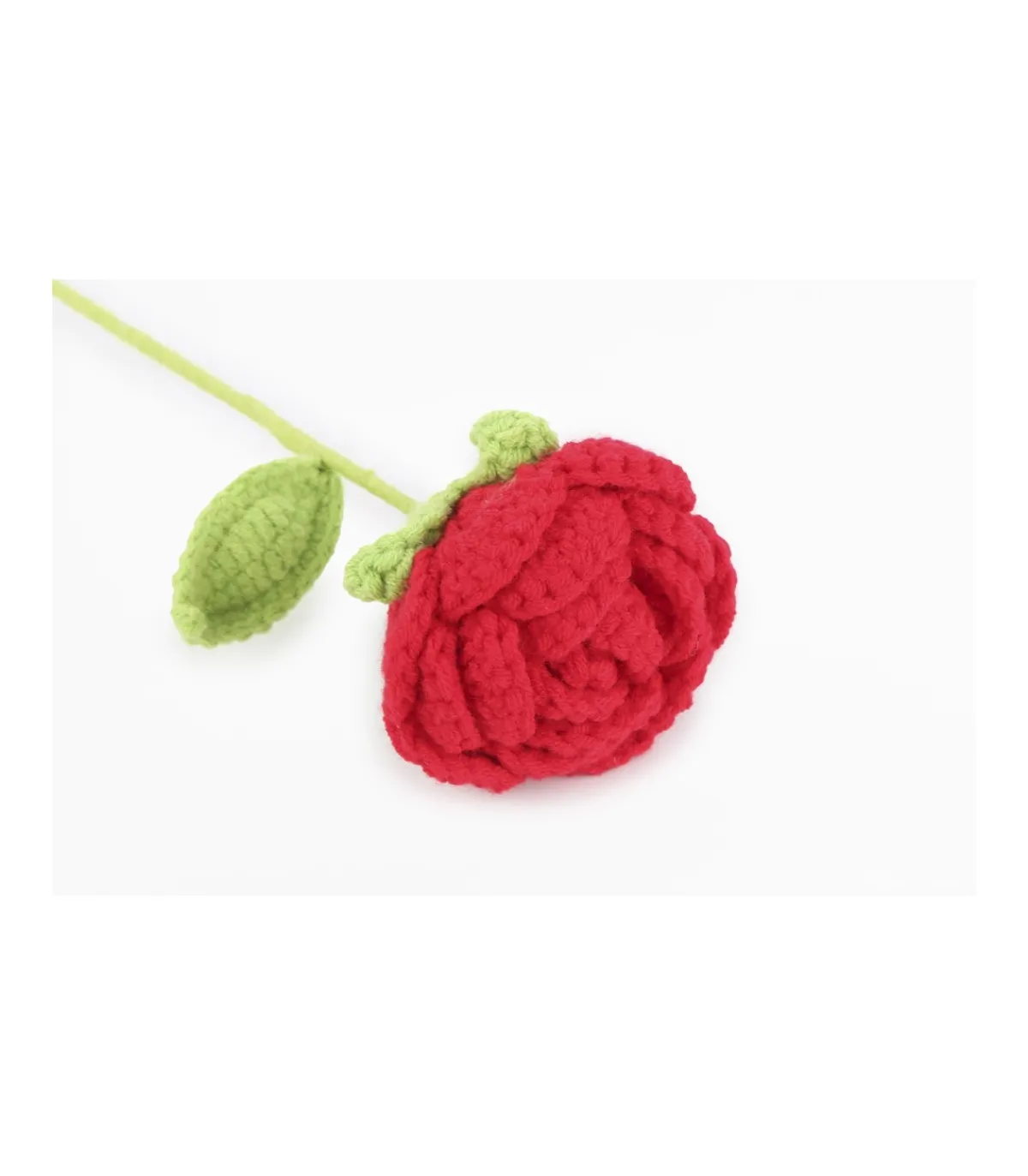 Flor Rosa Crochet Love&home-Salvador Bachiller Online
