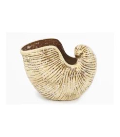 Jarrón Caracol 27x15x19cm Love&home-Salvador Bachiller Online