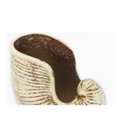 Jarrón Caracol 27x15x19cm Love&home-Salvador Bachiller Online
