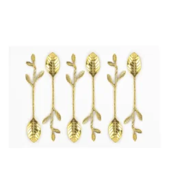 Juego 6 Cucharas Hojas Largo18cm Love&home-Salvador Bachiller New