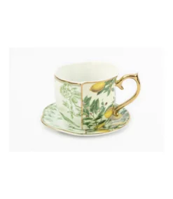 Juego Taza Y Plato Asimetrico Love&home-Salvador Bachiller New
