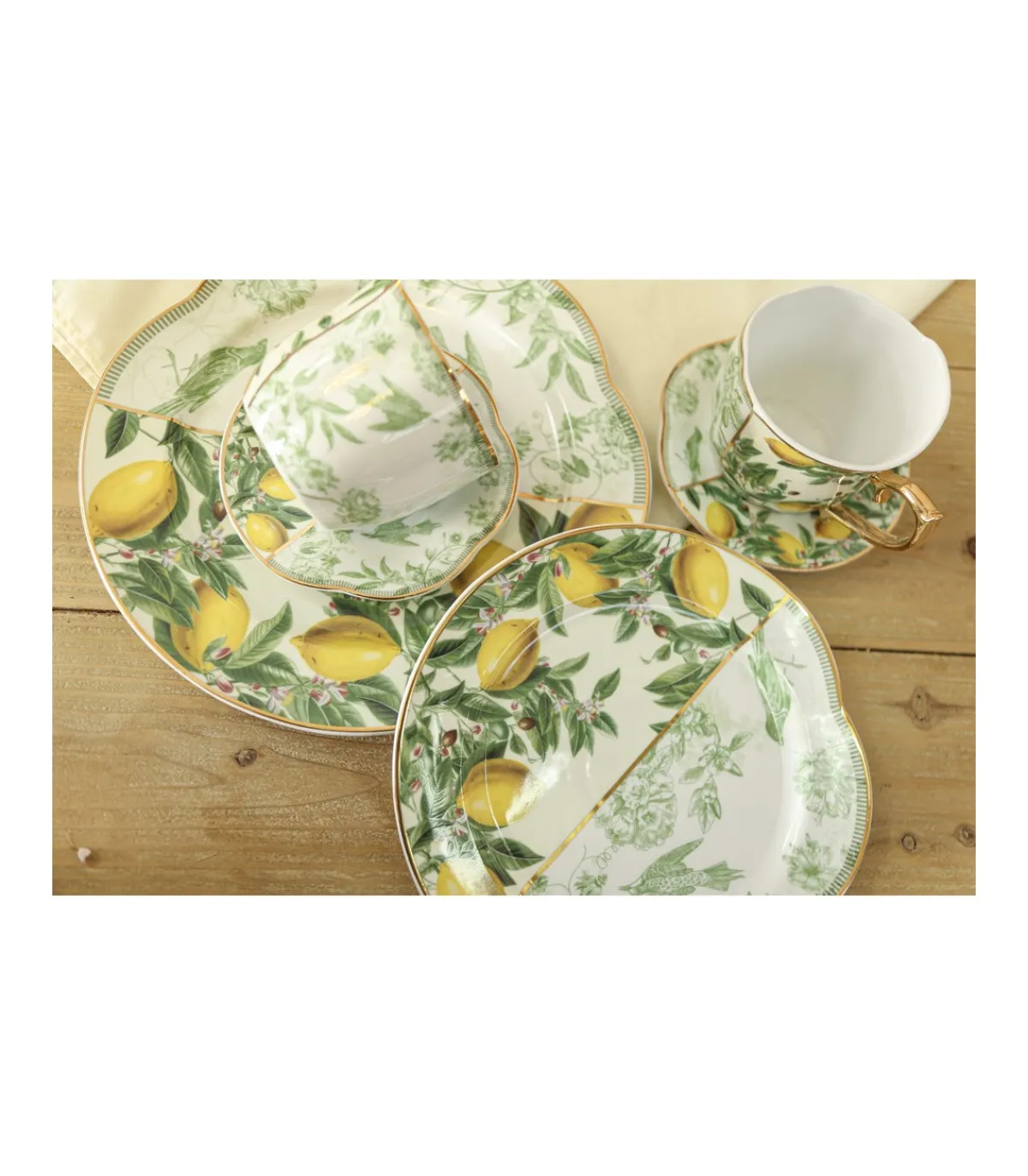 Juego Taza Y Plato Asimetrico Love&home-Salvador Bachiller New