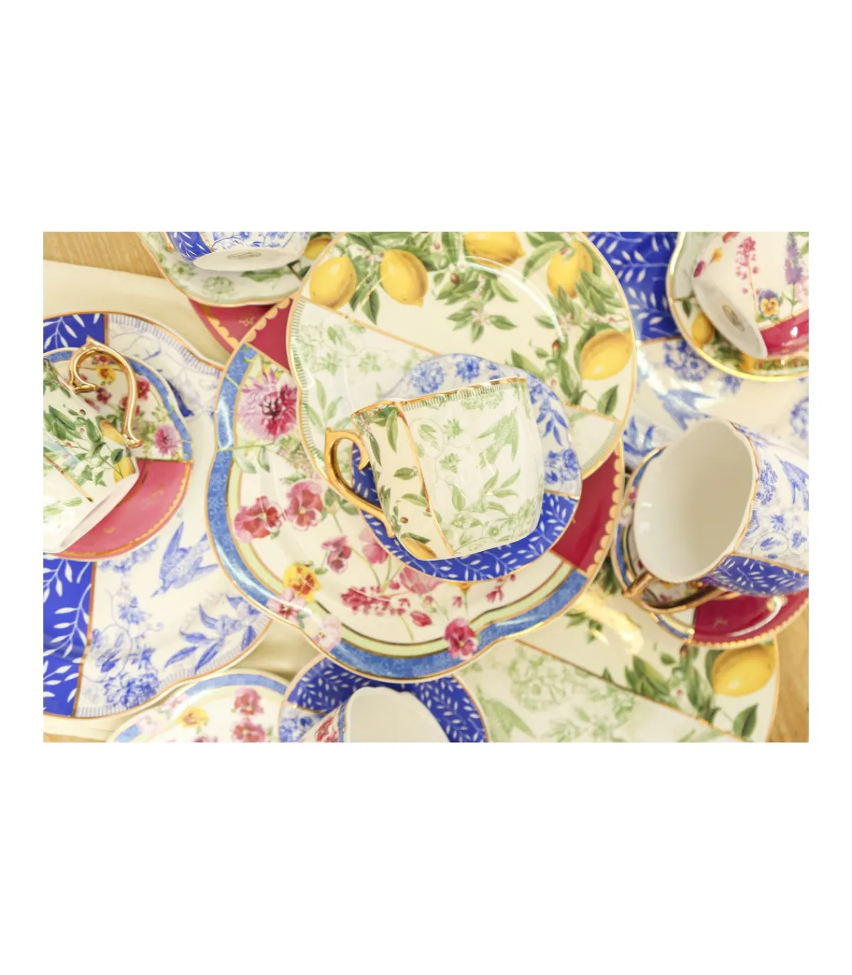 Juego Taza Y Plato Asimetrico Love&home-Salvador Bachiller New