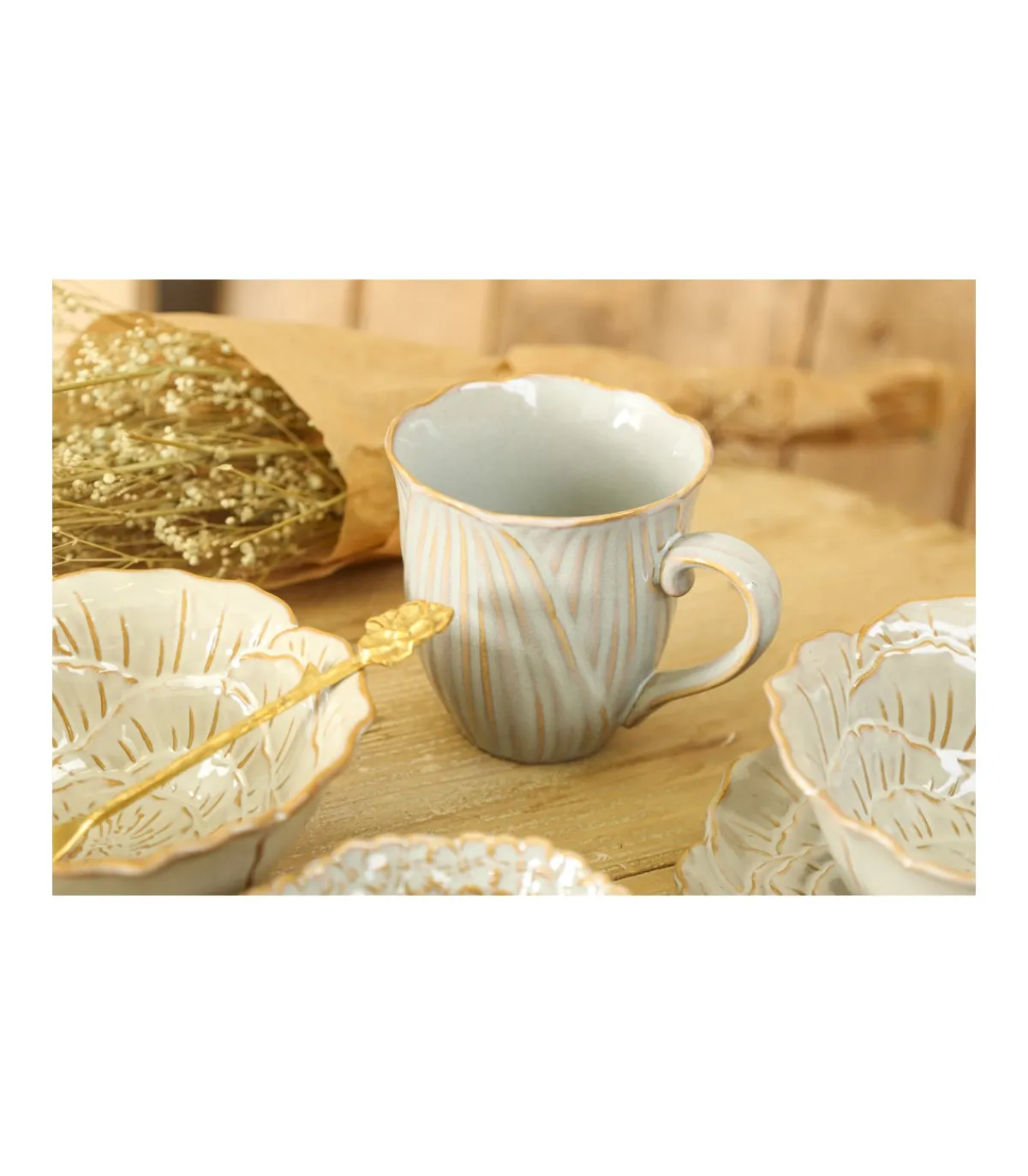 Mug Taza 480ml Flor Love&home-Salvador Bachiller Discount