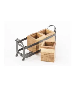 Organizador De Mesa 3 Compartimentos Love&home-Salvador Bachiller