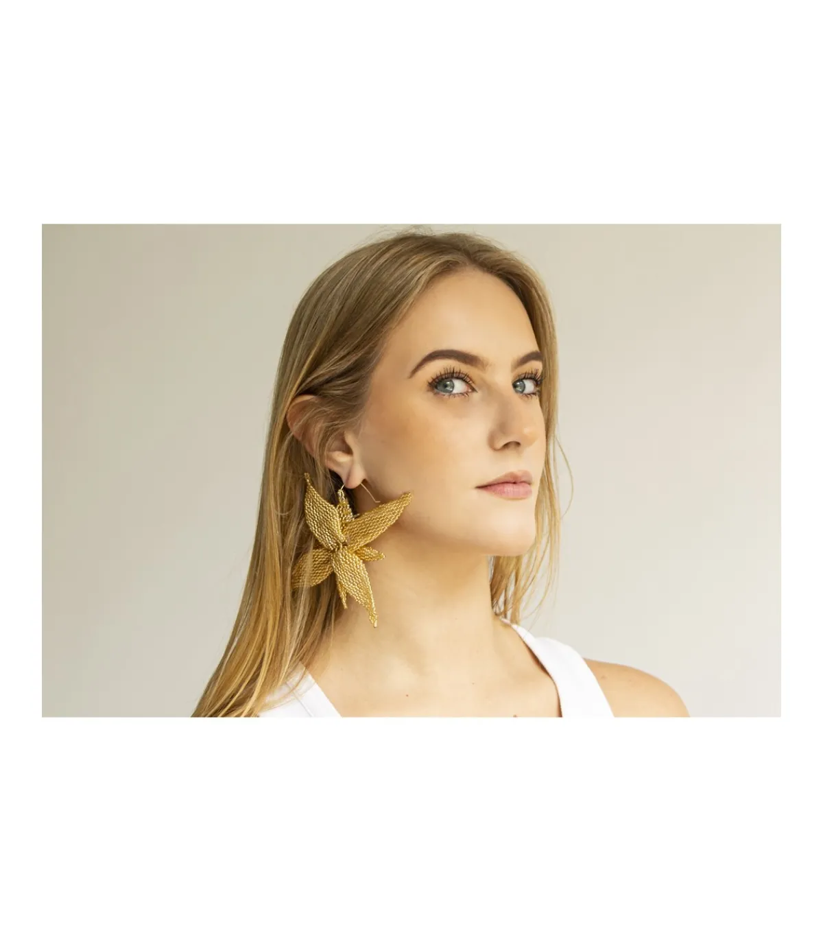 Pendientes Flor Maxi-Salvador Bachiller Hot