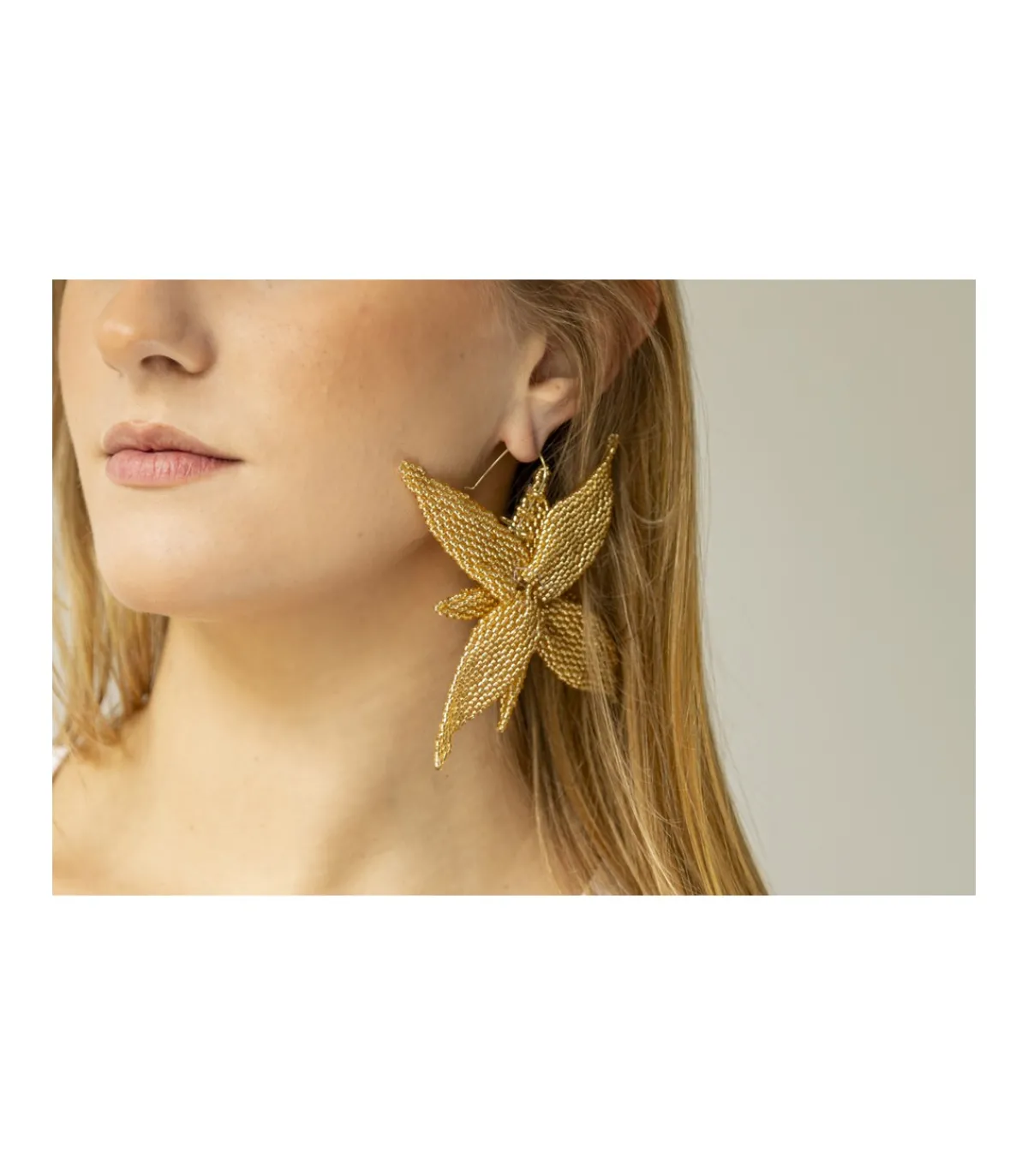 Pendientes Flor Maxi-Salvador Bachiller Hot