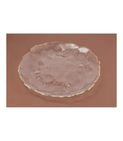 Plato Con Filo Dorado 26x2cm Love&home-Salvador Bachiller Discount