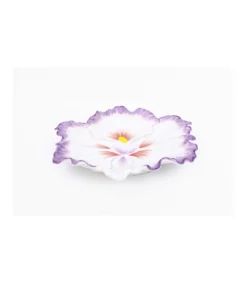 Plato Diametro Flor Pintado A Mano 24cm Love&home-Salvador Bachiller Sale
