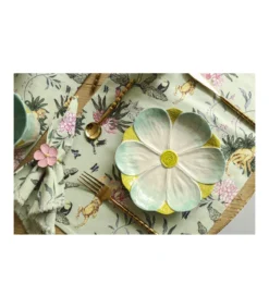Plato Flor 20.3x20.3x3cm Love&home-Salvador Bachiller Hot