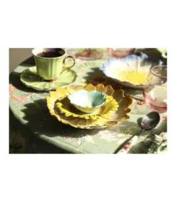 Plato Hondo Flor 20x20x1.5cm Love&home-Salvador Bachiller Outlet