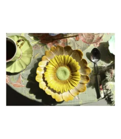 Plato Hondo Flor 20x20x1.5cm Love&home-Salvador Bachiller Outlet