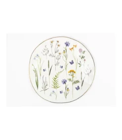 Plato Ovalado Filo Dorado 26cm Love&home-Salvador Bachiller Clearance