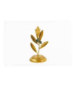 Portavelas Olivos Hojas 8.9x17cm Love&home-Salvador Bachiller Best