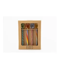 Set 4 Cucharitas Candy Cane Love&home-Salvador Bachiller Clearance
