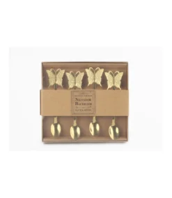 Set De 4 Cucharillas Mariposas Love&home-Salvador Bachiller