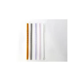 Set De 4 Pajitas Espiral Con Cepillo Love&home-Salvador Bachiller Best