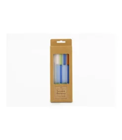Set De 4 Pajitas Tricolor Con Cepillo Love&home-Salvador Bachiller Best