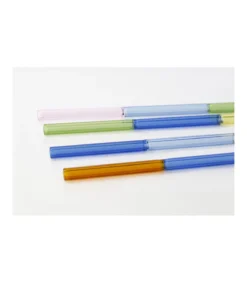 Set De 4 Pajitas Tricolor Con Cepillo Love&home-Salvador Bachiller Best