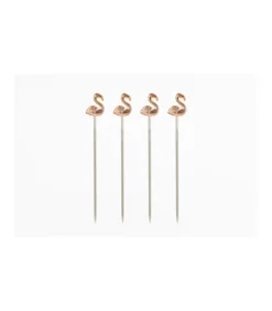 Set De 4 Pinchos Flamingo Love&home-Salvador Bachiller