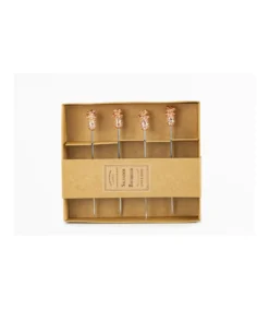 Set De 4 Pinchos Pineapple Love&home-Salvador Bachiller New