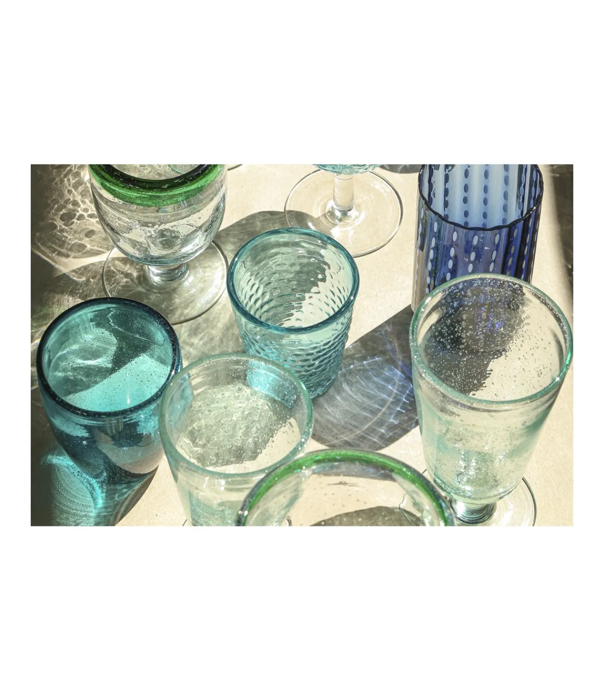 Set De 4 Vasos Burbujitas 10.5x8.5cm Love&home-Salvador Bachiller