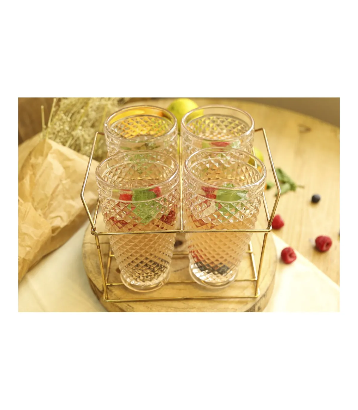 Set De 4 Vasos 350ml Love&home-Salvador Bachiller Online
