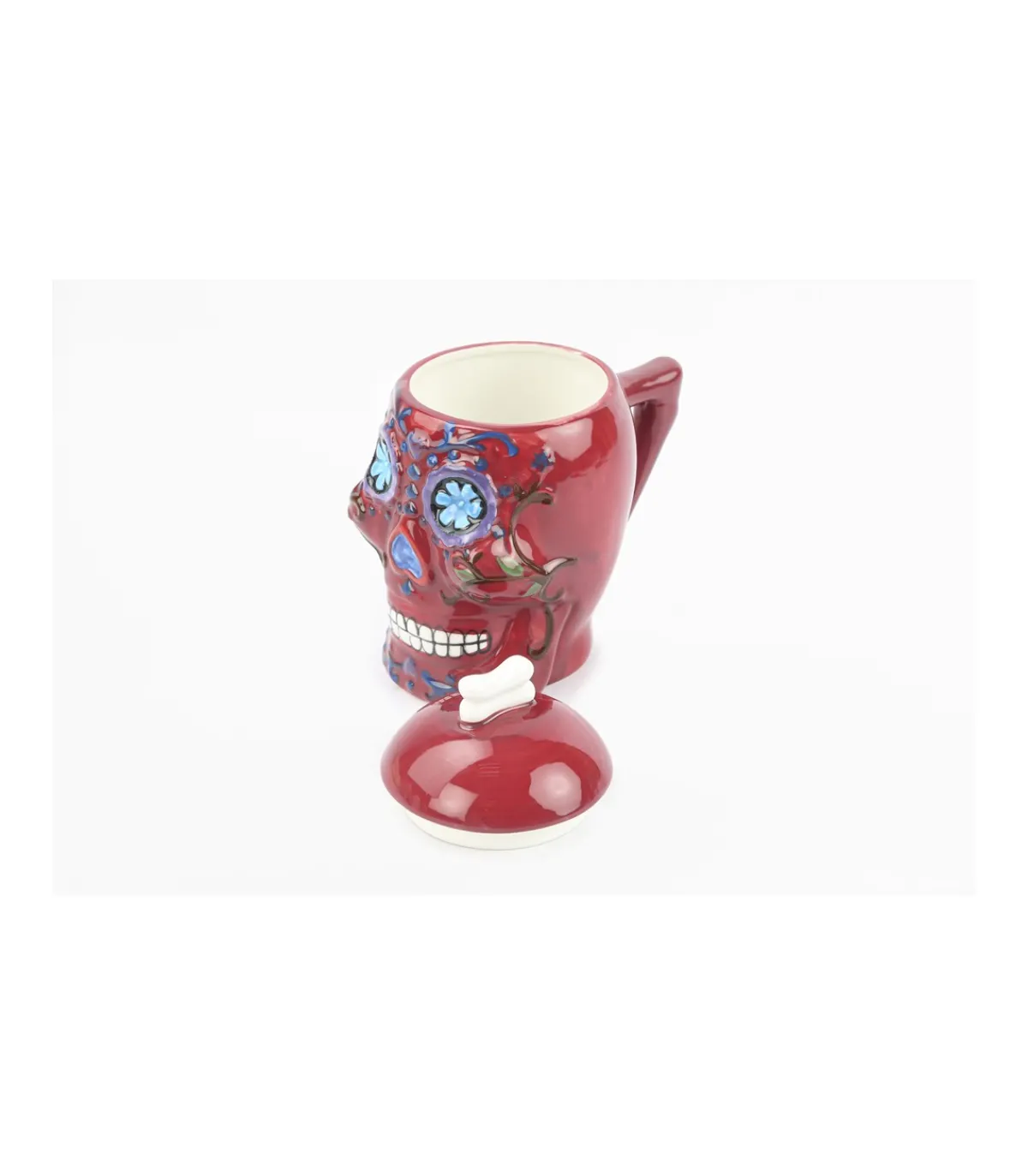 Taza Con Tapa Calavera Love&home-Salvador Bachiller Best