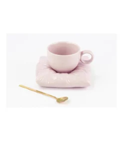 Taza 200ml Con Plato Almohada Y Cucharita Love&home-Salvador Bachiller Best