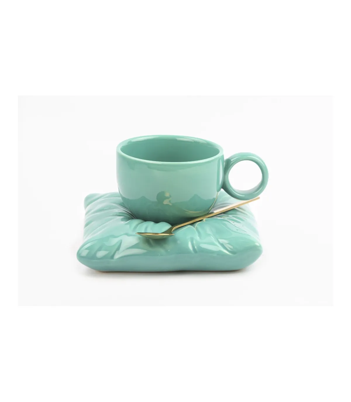 Taza 200ml Con Plato Almohada Y Cucharita Love&home-Salvador Bachiller Clearance