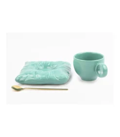 Taza 200ml Con Plato Almohada Y Cucharita Love&home-Salvador Bachiller Clearance