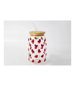 Vaso Con Tapa Bambú Corazones Love&home-Salvador Bachiller Hot